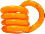 Tangle Palm Classic 2-Pack Orange and Pink - Big Tangle for Hands - Desk Toy for Adults Boys Girls