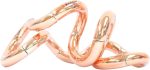 Tangle Palm Metallic 2-Pack Steel Silver and Rose Gold