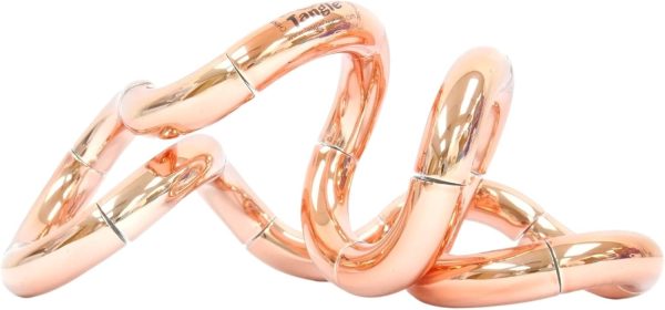 Tangle Palm Metallic 2-Pack Steel Silver and Rose Gold