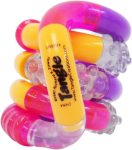 Tangle Jr. Textured 4-Pack Genuine Tangle Toys Fidget Pack - Textured Fidget Toy Fidgets Pack for Kids and Adults - Fidget Toy for School - Gift for Teens and Adults