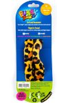 Tangle Furry Fidgets - New! Leopard Print - Plush Tangle Fidget Toy - Soft Colorful Plush Materials That Will Please Sensory Toy Lovers - Take Your Furry Fidget with You Everywhere!