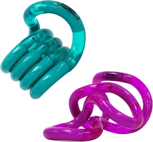 Tangle Palm Classic 2-Pack Teal and Purple