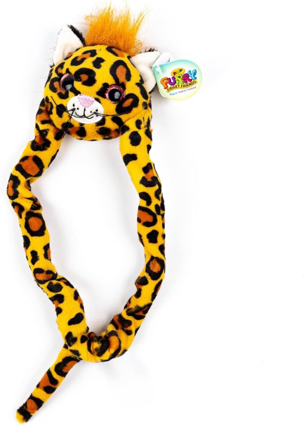 TANGLE Furry Fidget Friends (Wisdom The Leopard)