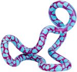 Tangle Jr. Wild 6-Pack - Tangle Jr Wild Series Fidget Toy Multipack - Wild Patterns on Tangle Fidget Toys - Tangle Fidget Toys for Adults and Children