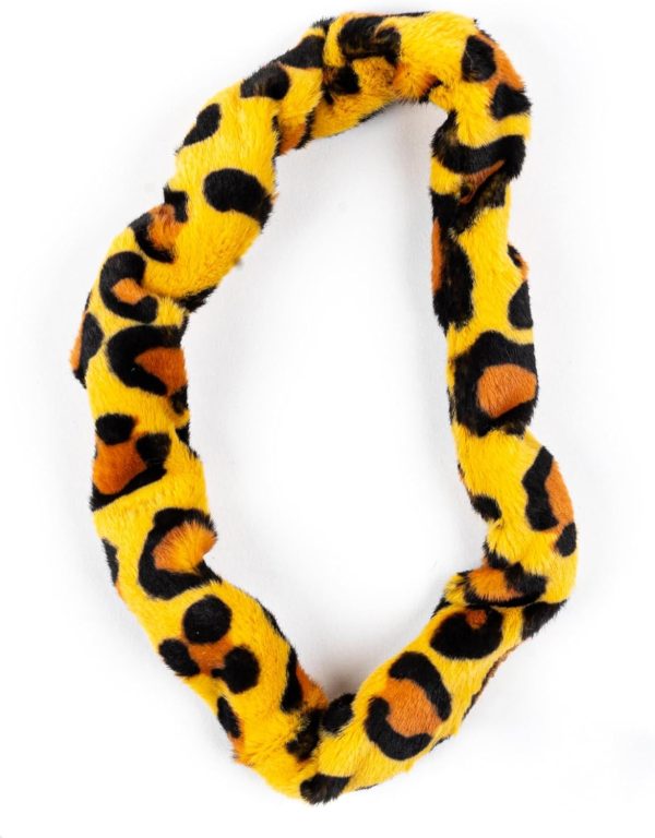 Tangle Furry Fidgets - New! Leopard Print - Plush Tangle Fidget Toy - Soft Colorful Plush Materials That Will Please Sensory Toy Lovers - Take Your Furry Fidget with You Everywhere!