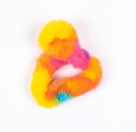Tangle Furry Fidgets - New! Rainbow Kaleidescope - Plush Tangle Fidget Toy - Soft Colorful Plush Materials That Will Please Sensory Toy Lovers - Take Your Furry Fidget with You Everywhere!