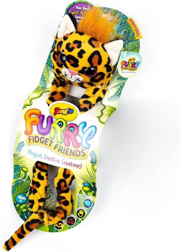 TANGLE Furry Fidget Friends (Wisdom The Leopard)