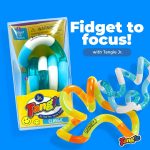 Tangle Jr Classic (5-Pack) - Genuine Fidget Toys - Twisty Fidget Pack for Kids and Adults - Fidget Toy for School - Gift for Teens and Adults