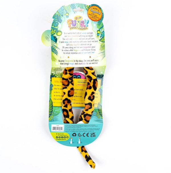 TANGLE Furry Fidget Friends (Wisdom The Leopard)