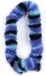 TANGLE Furry Fidgets - New! Purple Stripe - Plush Fidget Toy - Soft Colorful Plush Materials That Will Please Sensory Toy Lovers - Take Your Furry Fidget with You Everywhere!