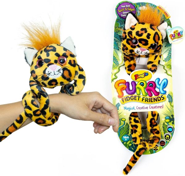 TANGLE Furry Fidget Friends (Wisdom The Leopard)