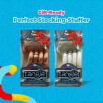 Tangle Palm Metallic 2-Pack Steel Silver and Rose Gold